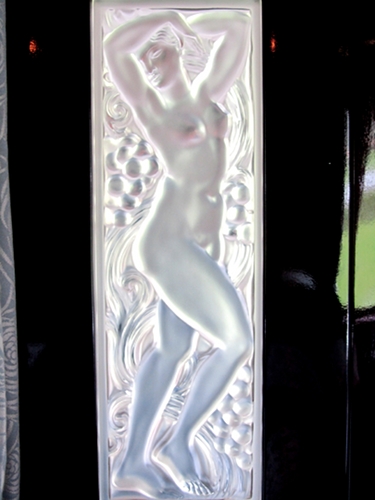 Lalique Art Deco glasswork on the Orient Express