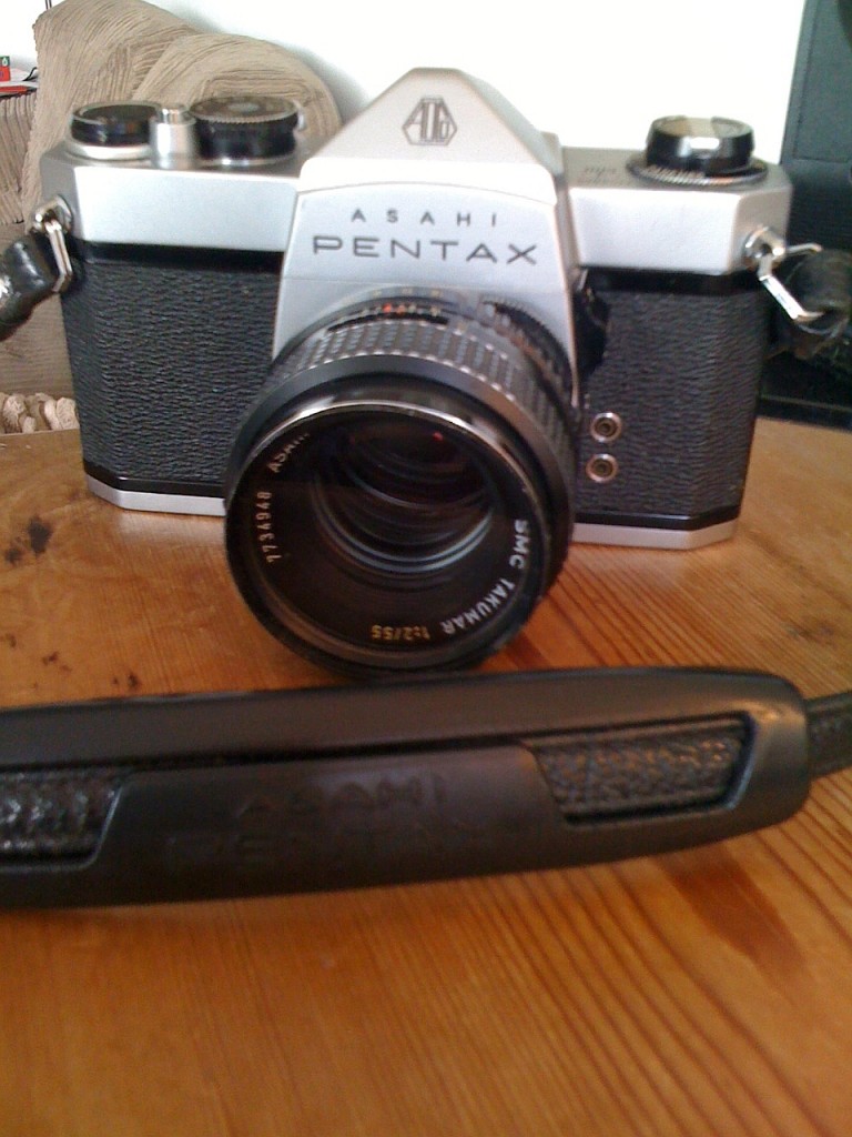 Pentax SP 500 -Takumar 1:2/55mm lens