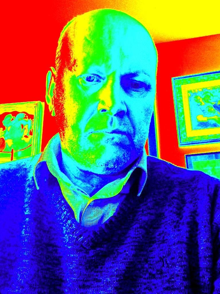 Self Portrait taken with iPad